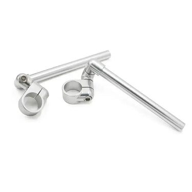 Guidon Café Racer Réglable Argent